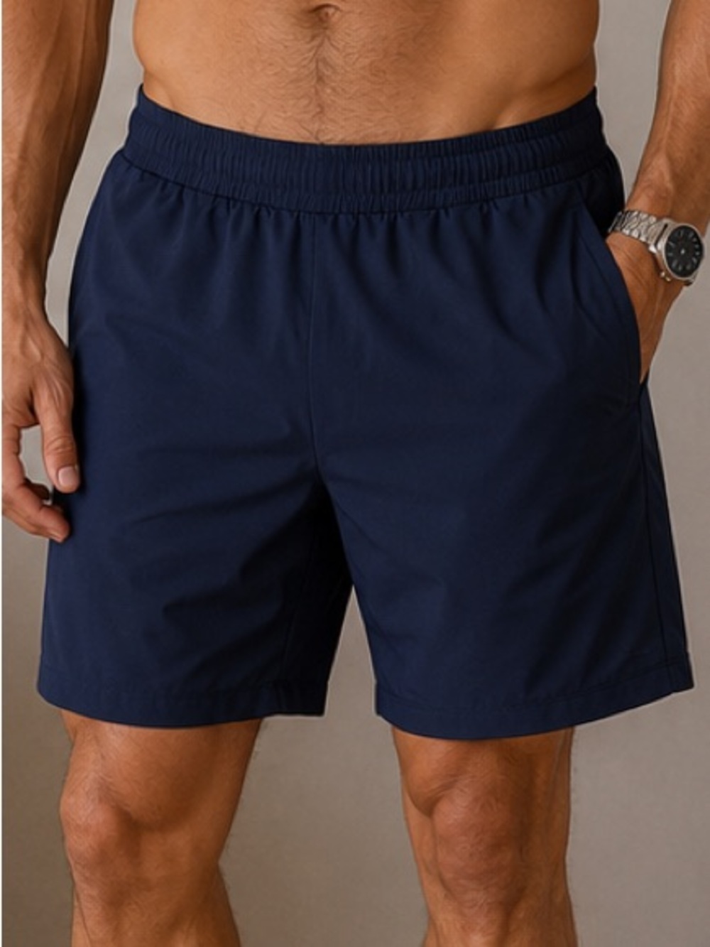 32 Degrees Men's Athletic Shorts - Navy